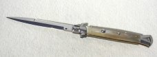 NEW FRANK BELTRAME 11" SWITCHBLADE GENUINE BRAZILIAN HORN ITALIAN STILETTO