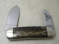 Case XX USA 10 Dot Bone NKCA Museum Founder's Elephant Toe Knife