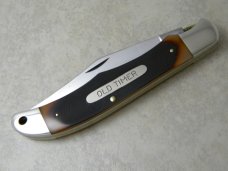 Schrade USA 125OT Delrin Folding Hunter Linerlock Knife w/Pouch