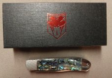 CobraTec Hidden Release Trapper Genuine Abalone Shell Handles