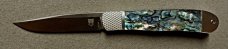 CobraTec Hidden Release Trapper Genuine Abalone Shell Handles
