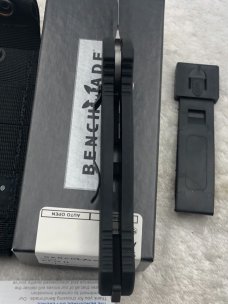 Benchmade 9051 AFO II Push Button Auto Knife With Integrated Safety On Spine New In Box Made In USA