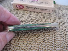 Case XX 1987 Green Appaloosa Bone  Copperlock Pattern # 61549L SS