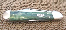 Case XX 1987 Green Appaloosa Bone  Copperlock Pattern # 61549L SS