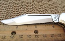 Case XX 1998 Red Worm Grooved  Bone  Copperlock Pattern # 61549L SS