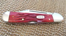 Case XX 1998 Red Worm Grooved  Bone  Copperlock Pattern # 61549L SS