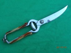 Boker Chromium Poultry Shears Bakelite Celluloid