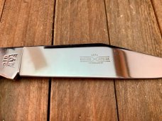 Schatt and Morgan File and Wire Series Coke Bottle Morning Ash Worm Groove Bone ATS-34 Stainless