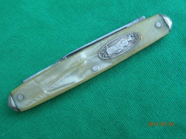 Utica cutlery Co Advertisement "Vestal Purity" Pen knife Utica cutlery Co Advertisement "Vestal Purity" Pen knife