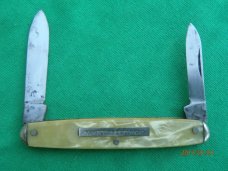 Utica cutlery Co Advertisement "Vestal Purity" Pen knife