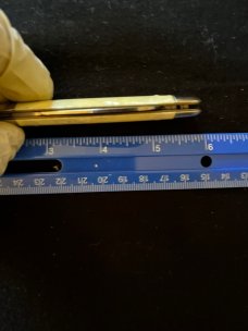 Cracked Ice Celluloid Imperial Advertising Multi Tool Pocket Knife Set 