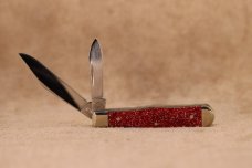 Case Small Swell Center Jack 67002 - Ruby Stardust Kirinite (10225 SS)