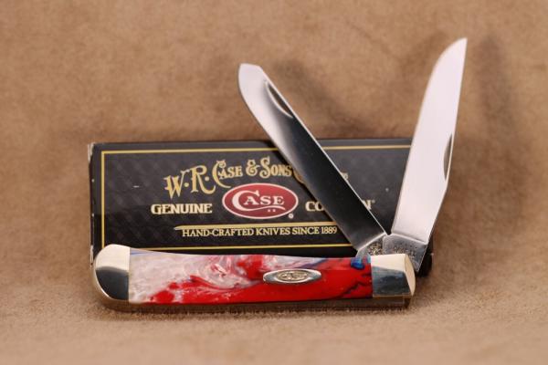 Case Trapper Knife 4.125" Star Spangle Banner Corelon (9254 SS) 9254STAR Case Trapper Knife 4.125" Star Spangle Banner Corelon (9254 SS) 9254STAR