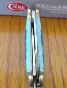 Case XX 2002 Caribbean Blue Baby Butterbean Limited Edition 1 of 2500 Pattern # 62132 SSP