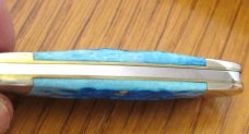 Case XX 2002 Caribbean Blue Baby Butterbean Limited Edition 1 of 2500 Pattern # 62132 SSP