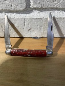 Case XX (1940-1964) Red Bone Muskrat  