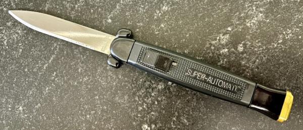 Unique Super Automatic Out The Front (OTF) Switchblade Knife, Unused
