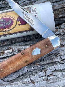 GEC ** 538210 AMERICAN CURLY MAPLE FURTAKER EQUAL END CIGAR #16 OF 25 KNIFE