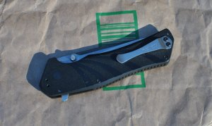 Kershaw Speedsafe 1860 Piston Assisted Open Mint G10 Handles Sandvik Stone Washed 14C28N