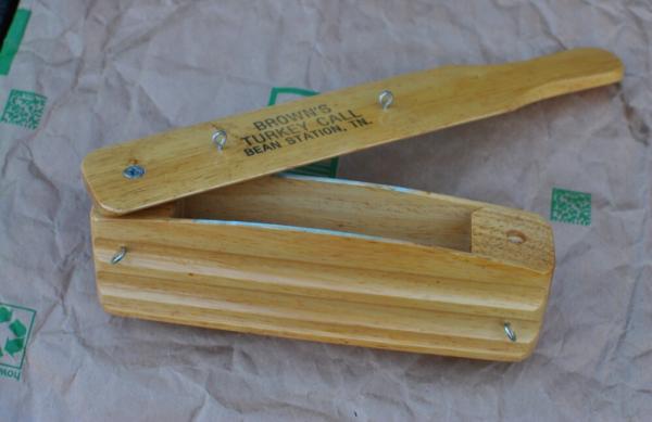 Brown's Turkey Call Bean Station TN Wood Construction Mint Works As Intended
