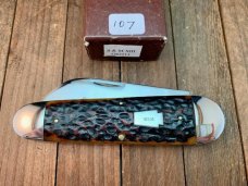 Schatt and Morgan XIII Anniversary Series Sleeveboard Whittler Sunfish Brown Jigged Bone 2003