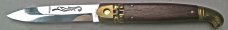 8" Bird's Head Lever Auto Stiletto, vintage collector knife, Maniago ITALY, c.1984