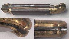 8" Bird's Head Lever Auto Stiletto, vintage collector knife, Maniago ITALY, c.1984