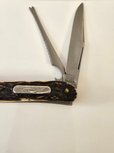 Vintage 1972-73 Schrade Walden #209 2 Blade Fisherman’s Knife New Condition with Original Sheath