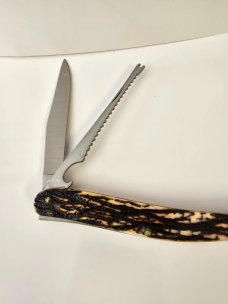 Vintage 1972-73 Schrade Walden #209 2 Blade Fisherman’s Knife New Condition with Original Sheath