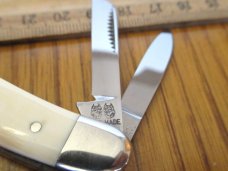 Bulldog Brand Antique Elephant Ivory Viking Wharncliff Whittler 1 of 21 