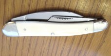 Bulldog Brand Antique Elephant Ivory Viking Wharncliff Whittler 1 of 21 
