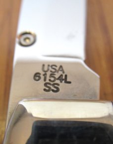 Case XX 2008 Red Bone Trapperlock Pattern # 6154L SS
