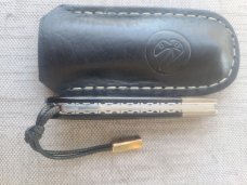 Vincenzo Balistreri Fancy Jack..3.75..Buffalo Horn & Mokume bolsters and bead....filework..coa/slip