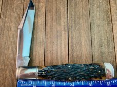 Schatt and Morgan Premier Series Coke Bottle Brown Jigged Bone 2003