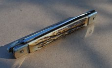 Hubertus Auto Mint Stag 5 1/2" Closed Hold On Tight Lived In A Sock Drawer