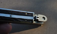 Hubertus Auto Mint Stag 5 1/2" Closed Hold On Tight Lived In A Sock Drawer