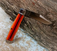 RoseCraft Blades Cane Creek Jack Coffin Coke Bottle Pattern RCT013 D2 Clip Blade