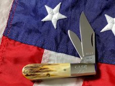 Case XX 1982 8 Dot Barlow w/ Great Stag Handles -Mdl# 52009 SSP