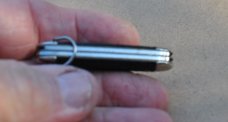 Hammer Brand Camp Knife Mint 5 Functions 2 3/16" Closed Black Jigged 1/2 Stops 1945-55 Pinched Bolst