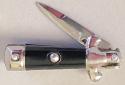2 3/4" Italian Auto Stiletto, picklock, plastic scales, NOS vintage collector knife, MICRO! c.1981