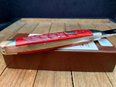 Schatt and Morgan Keystone Series 17 Dogleg Whittler Time Worn Red Jigged Bone 2007