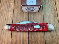 Schatt and Morgan Keystone Series 17 Dogleg Whittler Time Worn Red Jigged Bone 2007