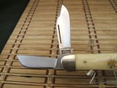 BEAR HUNTER SOLINGEN GERMANY VINTAGE LARGE 4 BLADE STOCKMAN UNUSED & UNCARRIED FOLDING POCKET KNIFE