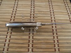 SCHRADE OLD TIMER 194OT GUNSTOCK TRAPPER VINTAGE U.S.A. MADE LINER LOCK CARBON STEEL POCKET KNIFE