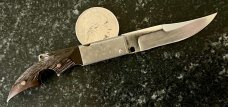 Russian Prison Knife (RPK) Switchblade, Miniature Deer Foot, Used 