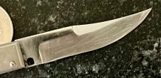 Russian Prison Knife (RPK) Switchblade, Miniature Deer Foot, Used 