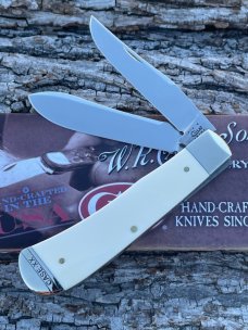 CASE XX * 2012 ELEPHANT IVORY PANAMA TRAPPER *NICE KINIFE