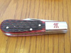 J.A. Henckel Red Bone Handle Barlow Model #14 B