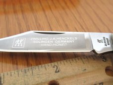 J.A. Henckel Red Bone Handle Barlow Model #14 B