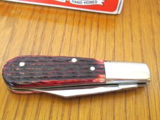 J.A. Henckel Red Bone Handle Barlow Model #14 B